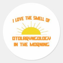 Geruch des Hals-, Nasen-, Ohrenheilkunde morgens Sticker