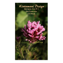 Geschäftskarte - Wildblume Visitenkarte