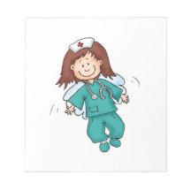 Geschenk für Krankenschwestern - personifizieren S Memo Notizblock