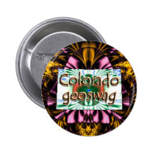 Geschenk-Schatz-Stifte Colorados Geoswag Geocachin Anstecknadelbuttons