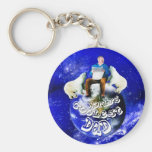 Geschenke für den Vatertag oder den seinen Geburts schlüsselanhänger