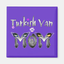 Geschenke Turkish Van Cat Mom Kühlschrankmagnet