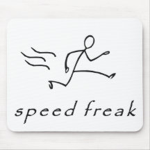 Geschwindigkeit ungewöhnliches Mousepad