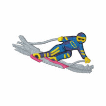 Geschwindigkeits-Skifahrer