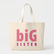 GESCHWISTER-SAMMLUNG - große Schwester {Rosa} Tasche