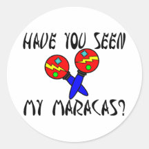 Gesehen meinem Maracas Sticker