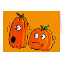 GESPENSTISCHE HALLOWEEN-Grußkarte