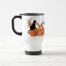 Gespenstische Katze Kaffeetasse