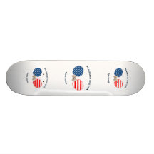 Gespielt im USA-Tischtennis Skate Board