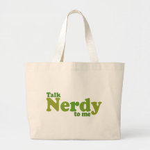 Gespräch nerdy zu mir einkaufstaschen
