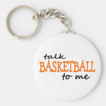 Gesprächs-Basketball zu mir Schlüsselanhänger