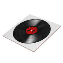 Gestern Abend rettete das DJ mein Leben-Vinylaufze Keramikfliesen