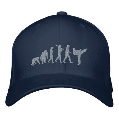 Gestickte Kriegskünstlerkaratekappe Baseballcap