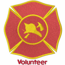 Gesticktes Feuerwehrmann-Abzeichen