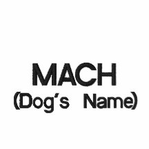 Gesticktes Polo-Hemd mit MACH HundeAgility