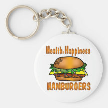 Gesundheits-Glück-Hamburger Schlüsselbänder