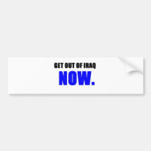 getoutofiraq auto sticker