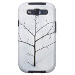 Getrockneter einsamer Baum der Niederlassung auf e Schutzhülle Fürs Galaxy S3
