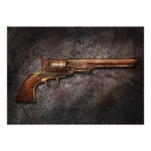 Gewehr - Kaliber-Revolver des Modell-1851 - 6 Ankündigungen