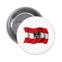 Gewellte Österreich-Flagge Anstecknadel
