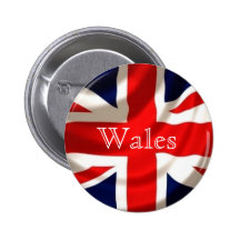 Gewerkschafts-Jack-Abzeichen (Wales) Buttons