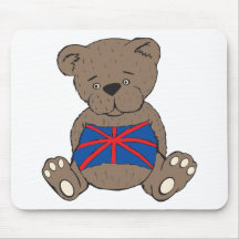 Gewerkschafts-Jack-Bär Mousepad