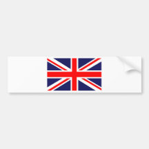 Gewerkschafts-Jack - BRITISCHE Flagge Autosticker