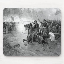 Gewerkschafts-Kavallerie-Gebühr -- Ziviler Krieg Mousepad