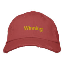 Gewinnen Bestickte Kappe
