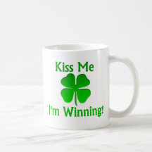 Gewinnenden Tag Charlie Sheens St Patrick Kaffeetassen