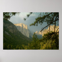 Gewitter über Yosemite-Tal Plakatdruck