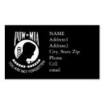 Gewohnheits-Visitenkarte KRW POW/MIA