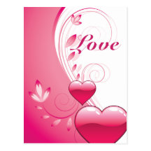 Gewohnheitsgeschenke Liebevalentines Tages Postkarte