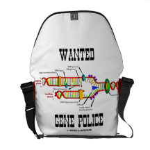 Gewollte Gen-Polizei (DNA-Reproduktion) Kuriertaschen