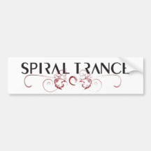 Gewundene Trance Autosticker
