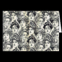 Gibson-Mädchen durch Charles Dana Gibson circa 190 karten