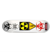 GIFTIG BEDRUCKTE SKATEBOARDDECKS
