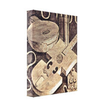 Giorgione - Musikinstrumente (Musik) Gespannte Galerie Drucke