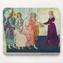 Giovanna degli Albizzi mit Venus und den Umgangsfo Mousepads