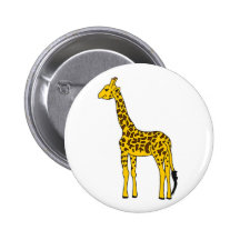 Giraffe Anstecknadelbuttons