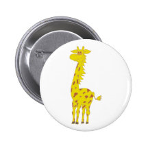Giraffe Anstecknadelbuttons