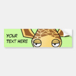 Giraffe Auto Sticker