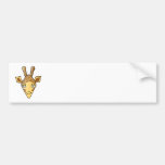 Giraffe Auto Sticker