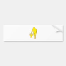 Giraffe Autosticker