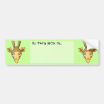Giraffe Autosticker