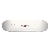 Giraffe genanntes Spitze-Spitzen-Skateboard.! Skateboard Deck