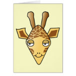 Giraffe Grußkarten