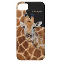 Giraffe Portrait and Fur - Customize casemate hüllen