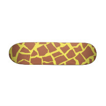 Giraffen-Druck-Skateboard Mini Bedruckte Skateboarddecks