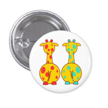 Giraffen giraffes anstecknadelbutton